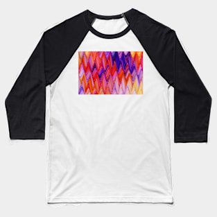 Fractal zigzags Baseball T-Shirt